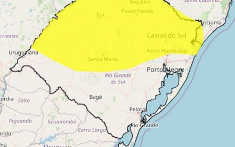 Alerta do Inmet para segunda-feira (27)  | abc+