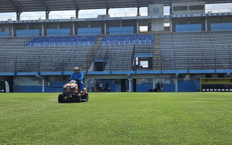 Estádio do Vale é preparado para receber duas partidas do Gauchão | abc+