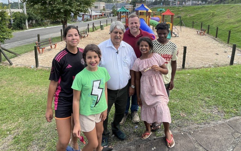 Melhorias na Praça da Miss, no bairro Várzea Grande, foram concluídas