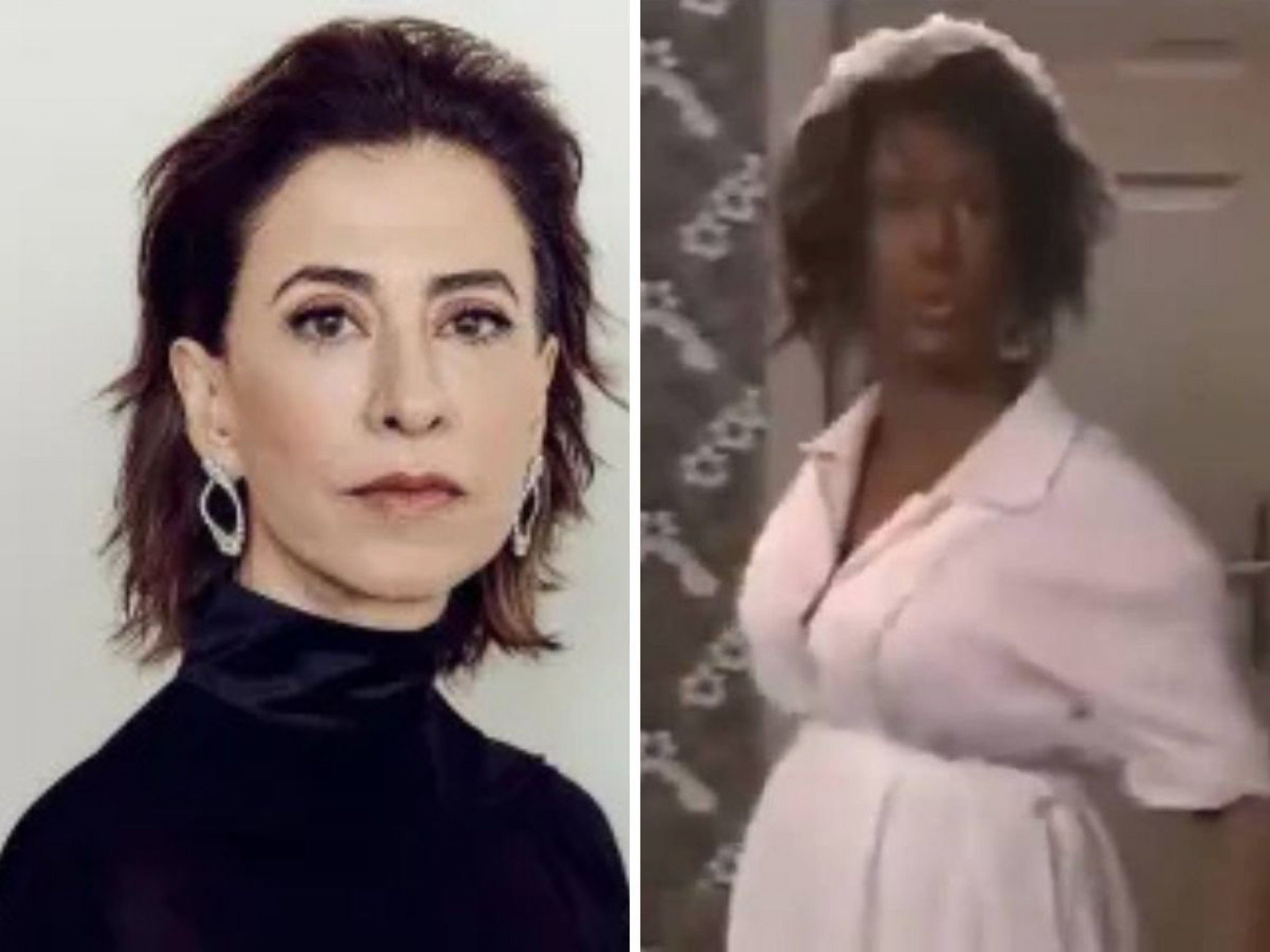 "Sinto muito por isso": Fernanda Torres fala sobre blackface em esquete antiga do Fantástico; confira