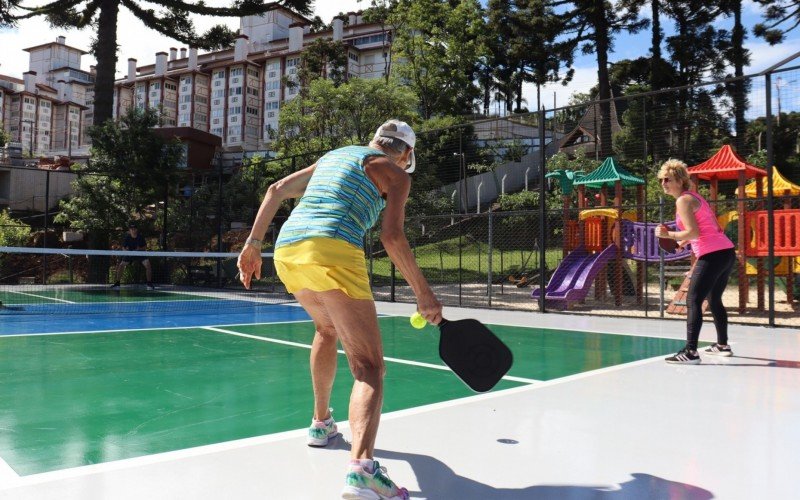 Exibição de Pickleball acontece em Gramado