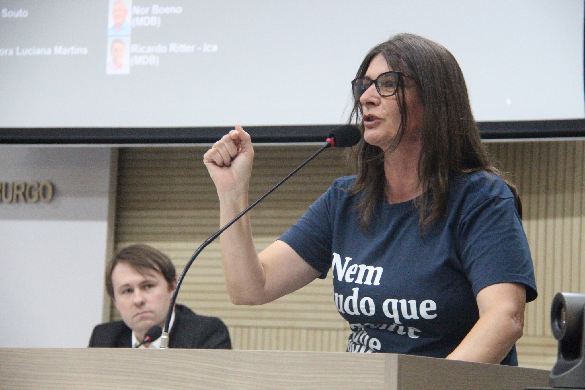 Na véspera da votação do pedido de cassação da vereadora Luciana Martins, maioria mantém voto em sigilo