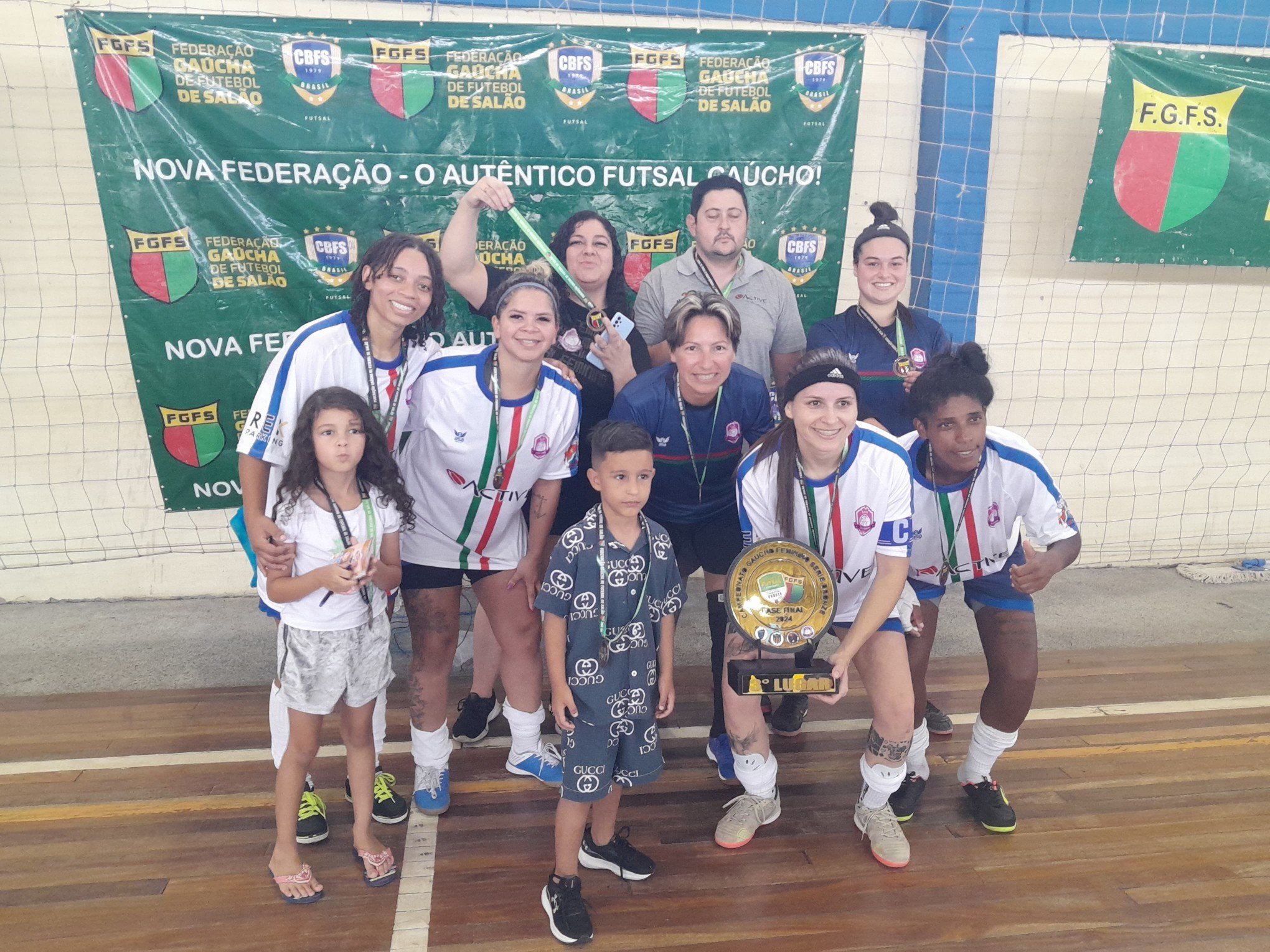 Na Série Bronze de Futsal Feminino, LLFA conquista mais um troféu para São Leopoldo