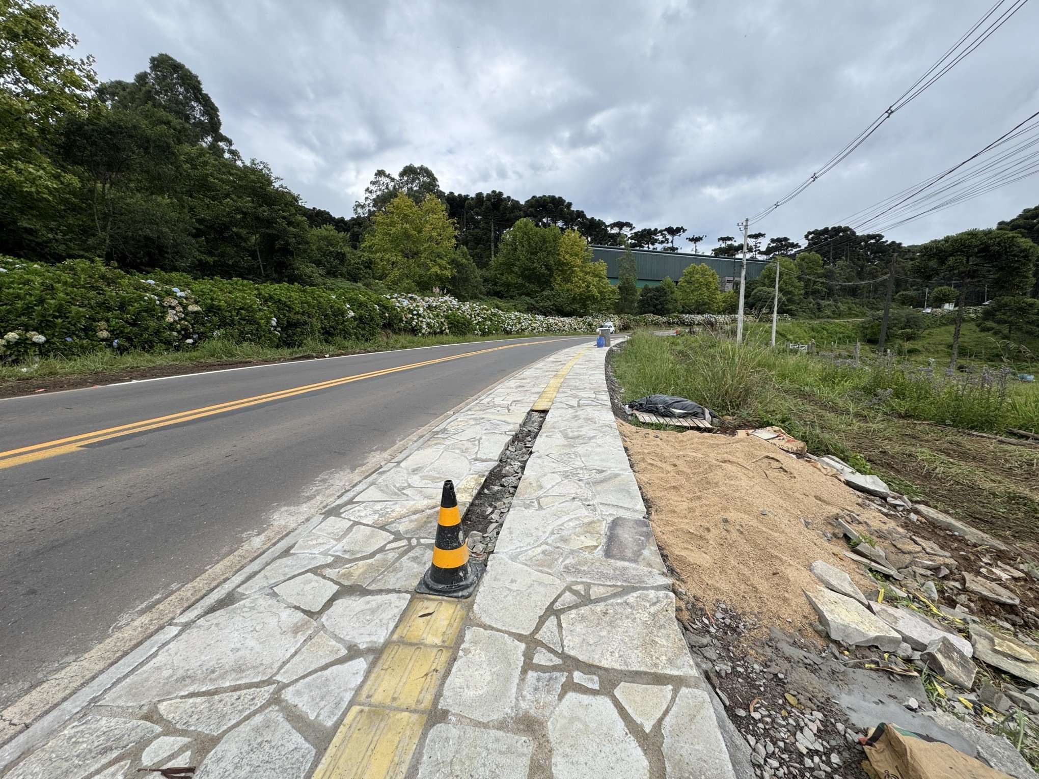 Veja os locais que contam com novos calçamentos públicos em Gramado