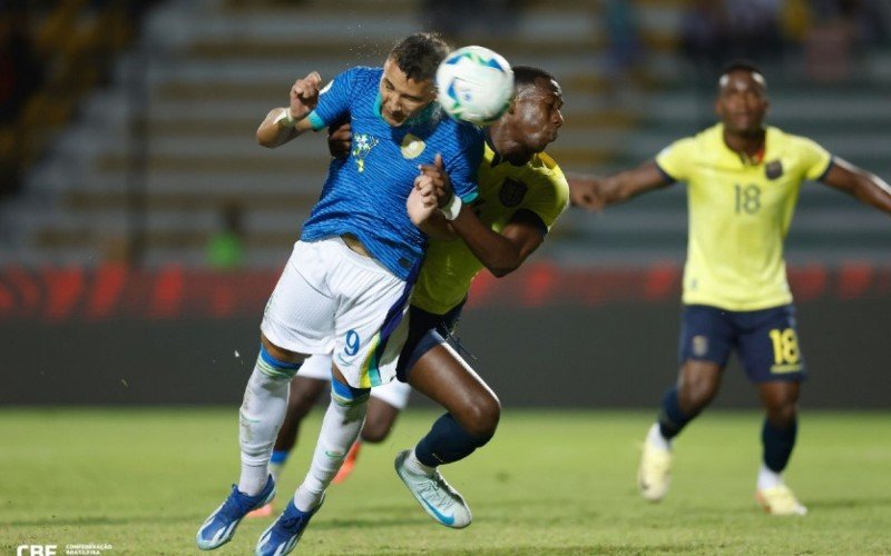 Brasil brilha pelo alto, supera Equador e avança ao hexagonal do Sul-Americano sub-20 | abc+