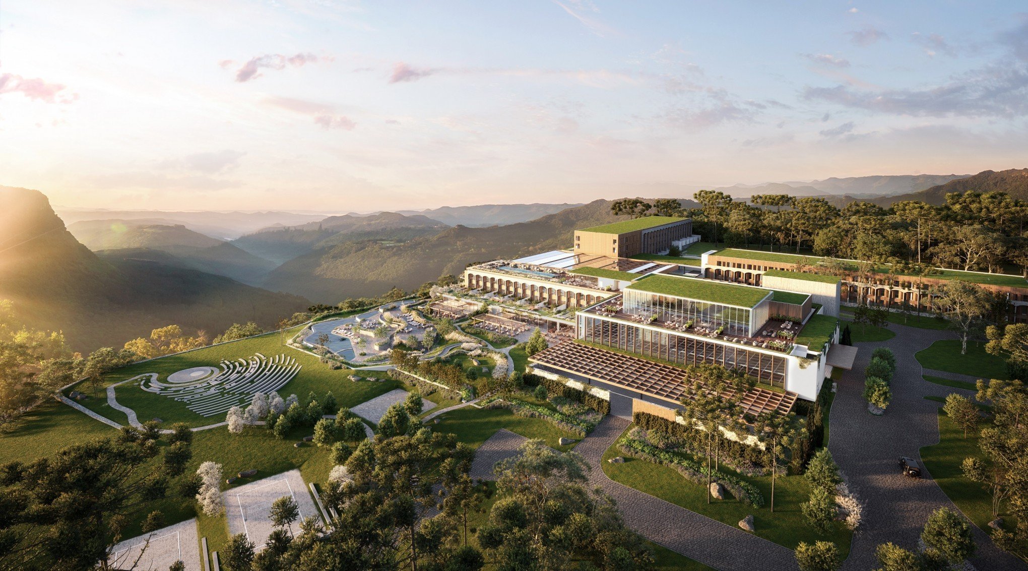 Concluída a primeira etapa das obras do novo hotel Laje de Pedra