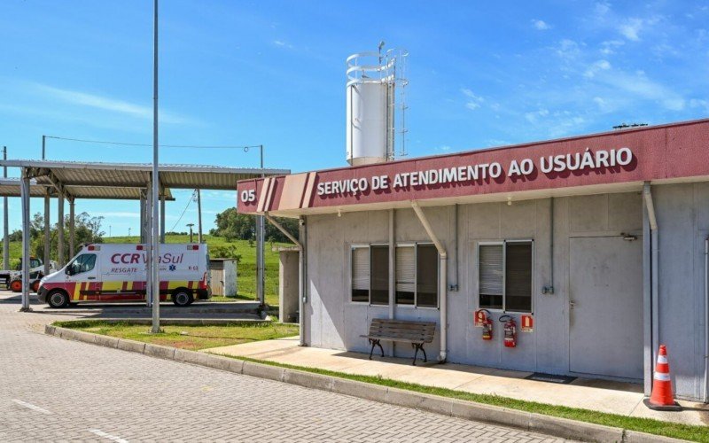 Posto de atendimento da CCR ViaSul | abc+