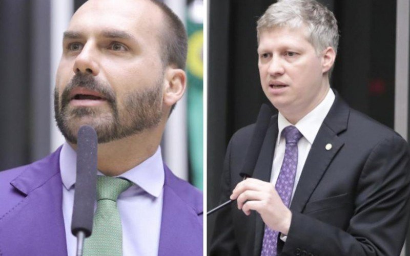 Eduardo Bolsonaro e Marcel Van Hattem | abc+