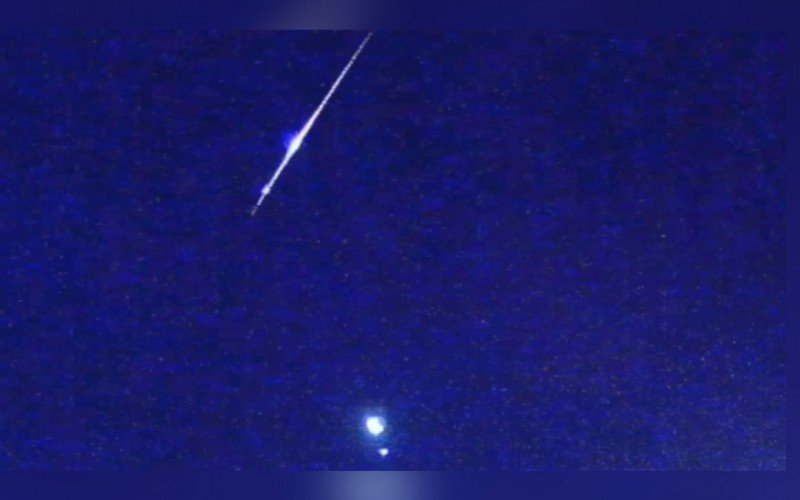 Meteoro surpreende observadores durante conjunção entre Lua e Vênus | abc+