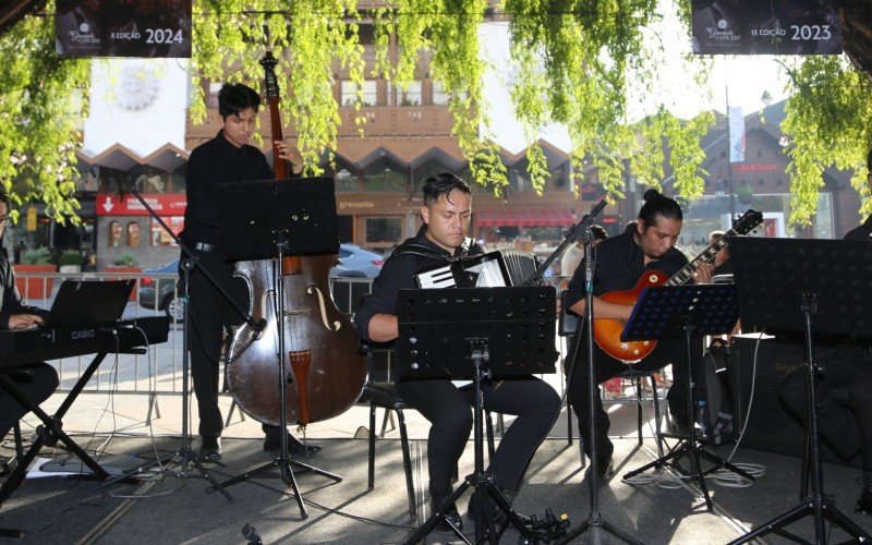 Gramado in Concert tem apresentações na Rua Coberta