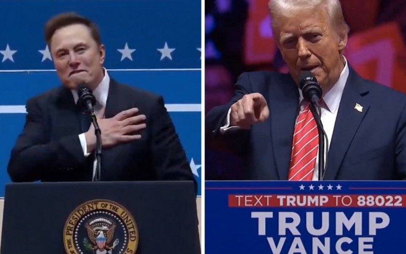 Elon Musk e Donald Trump | abc+