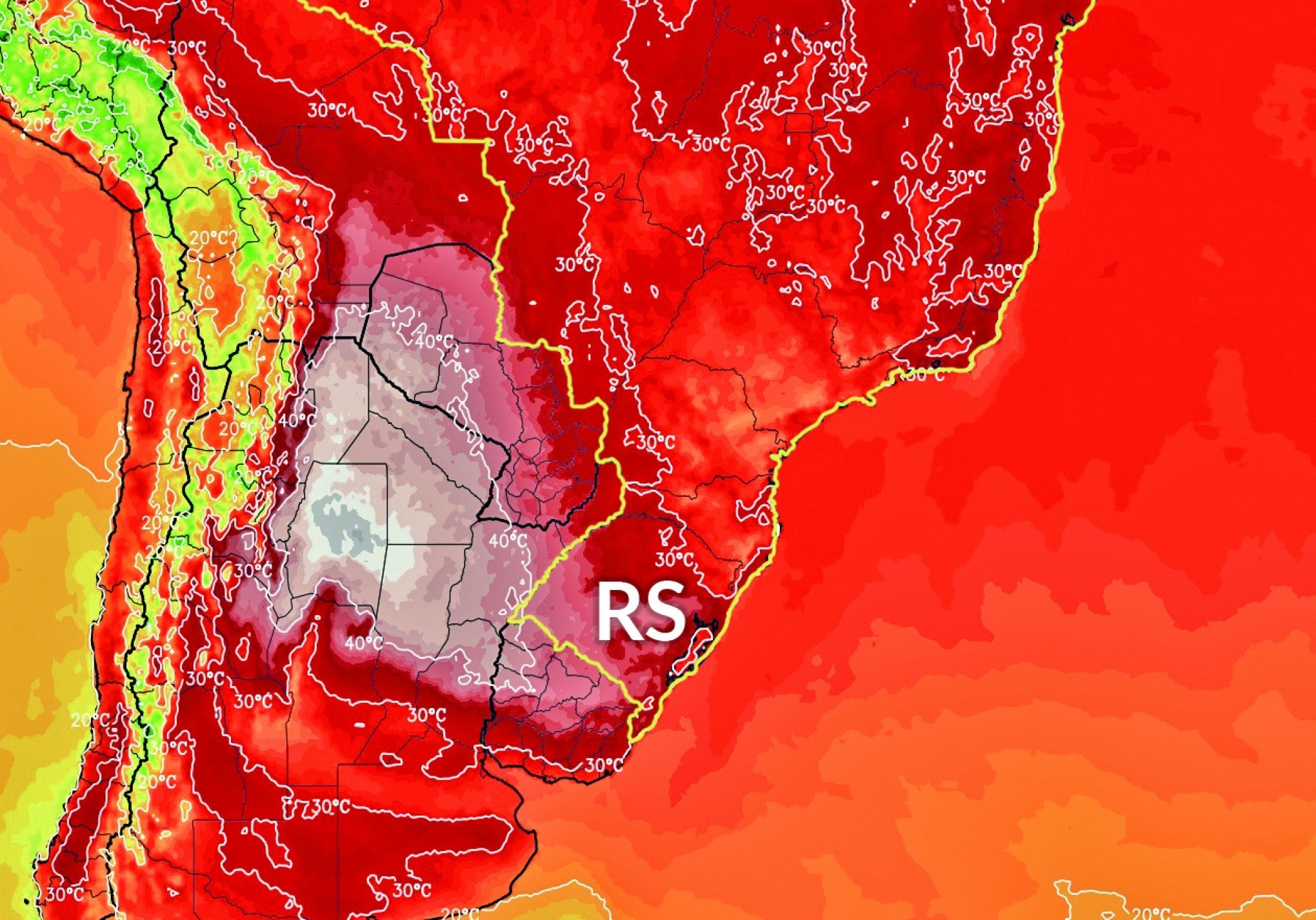 Mapa calor RS | abc+