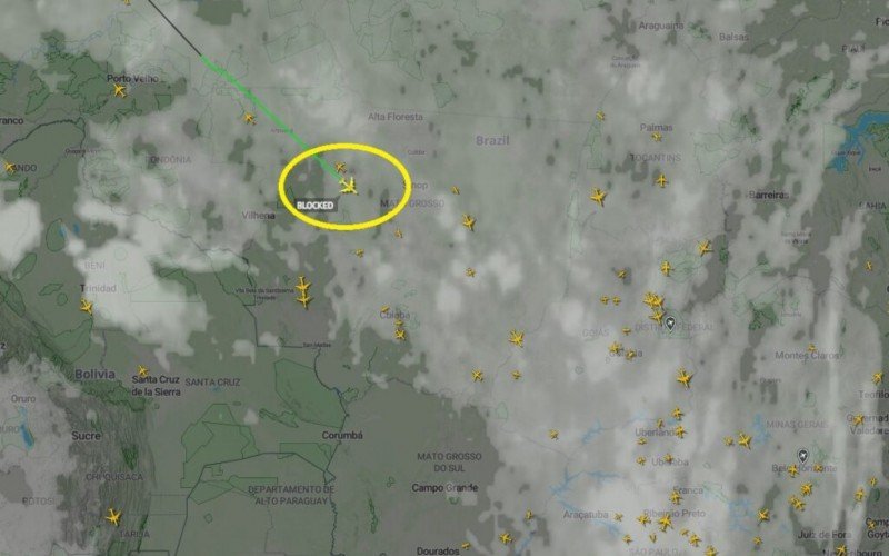Rota do avião Jumbo com equipamentos da cantora Shakira na segunda-feira | abc+