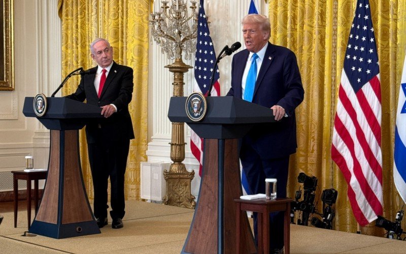 Benjamin Netanyahu e Donald Trump | abc+