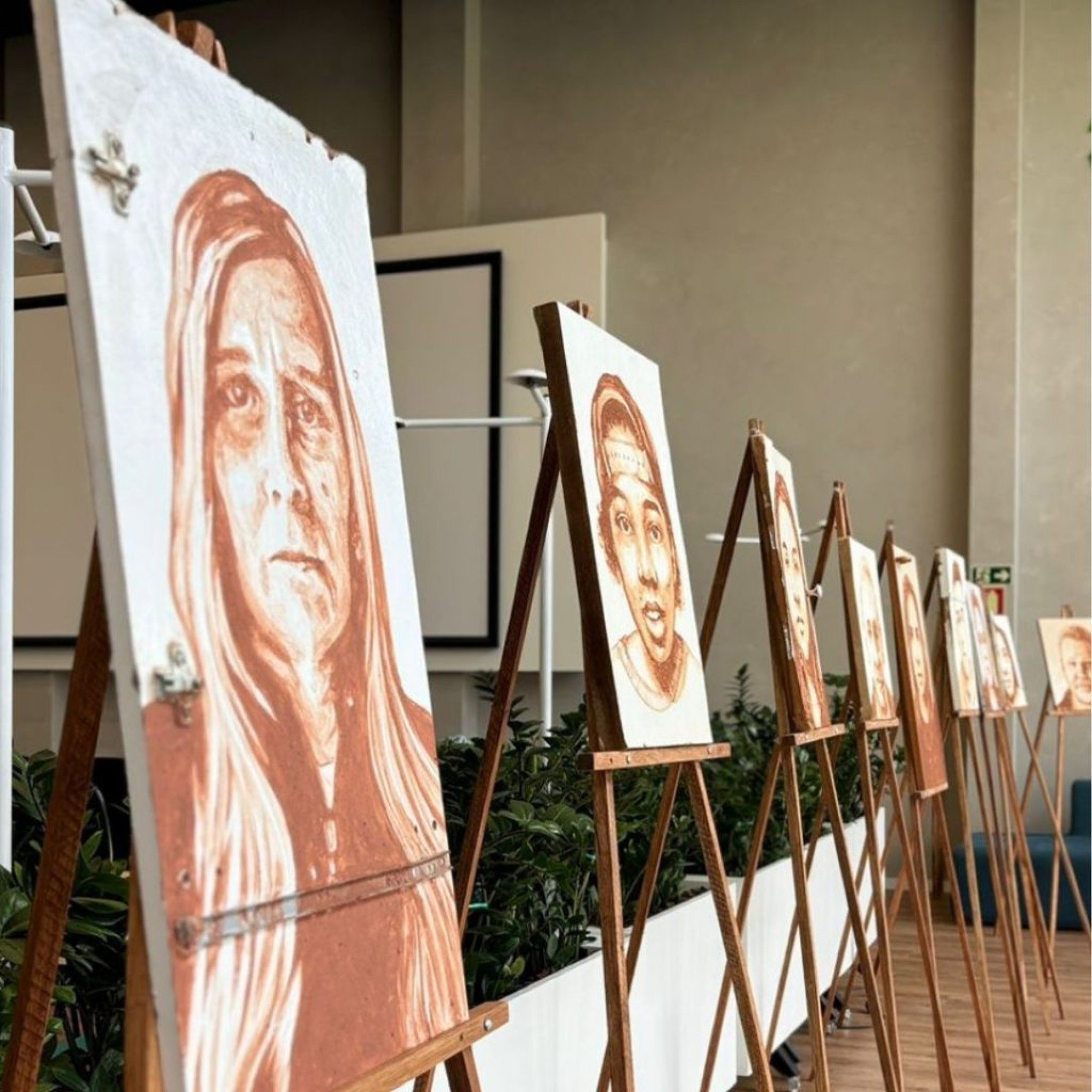 Ateliê em Ivoti sedia exposição de obras de arte feitas com sedimentos da enchente