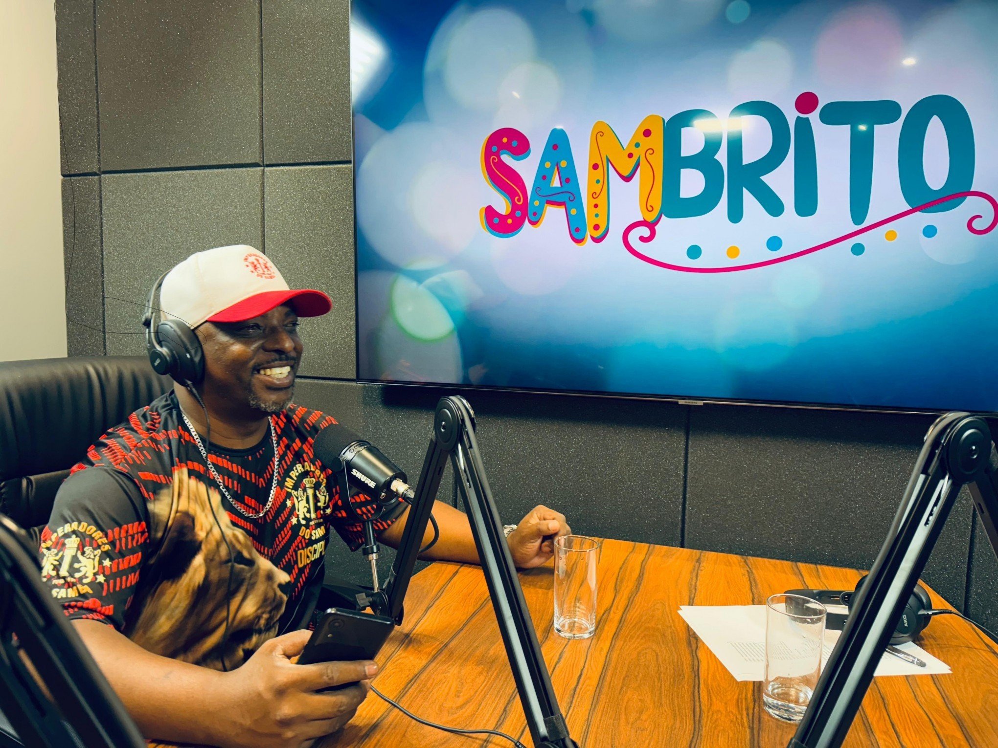 CARNAVAL: Terceiro episódio da 4ª temporada do podcast Sambrito conversa com Sandro Gravador