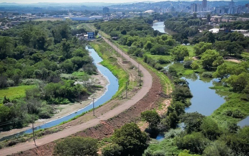 Dique do bairro Campina faz parte da última etapa de aumento da altura das estruturas