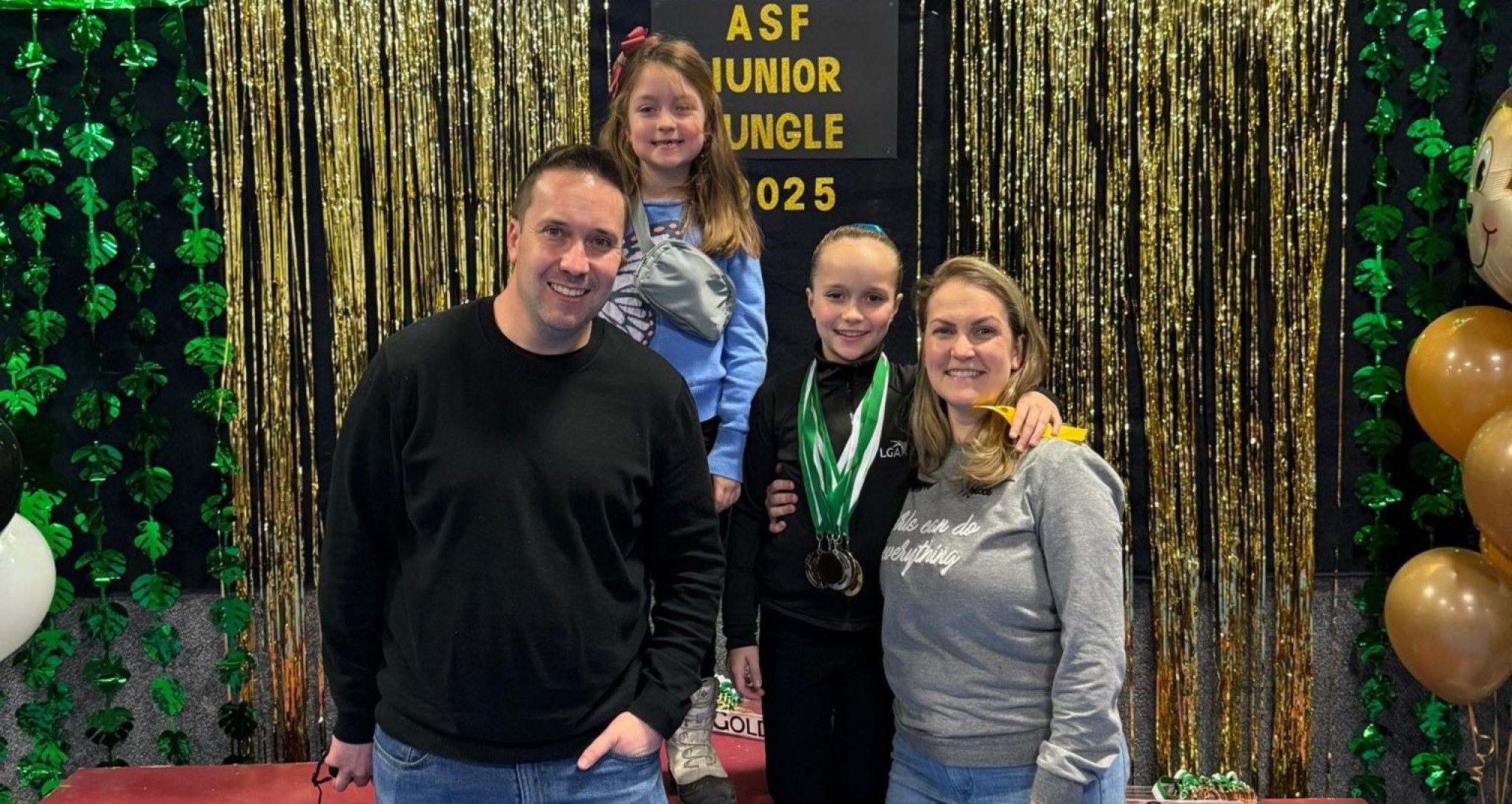 Nascida em Gramado, atleta de 9 anos brilha na ginástica artística do Canadá