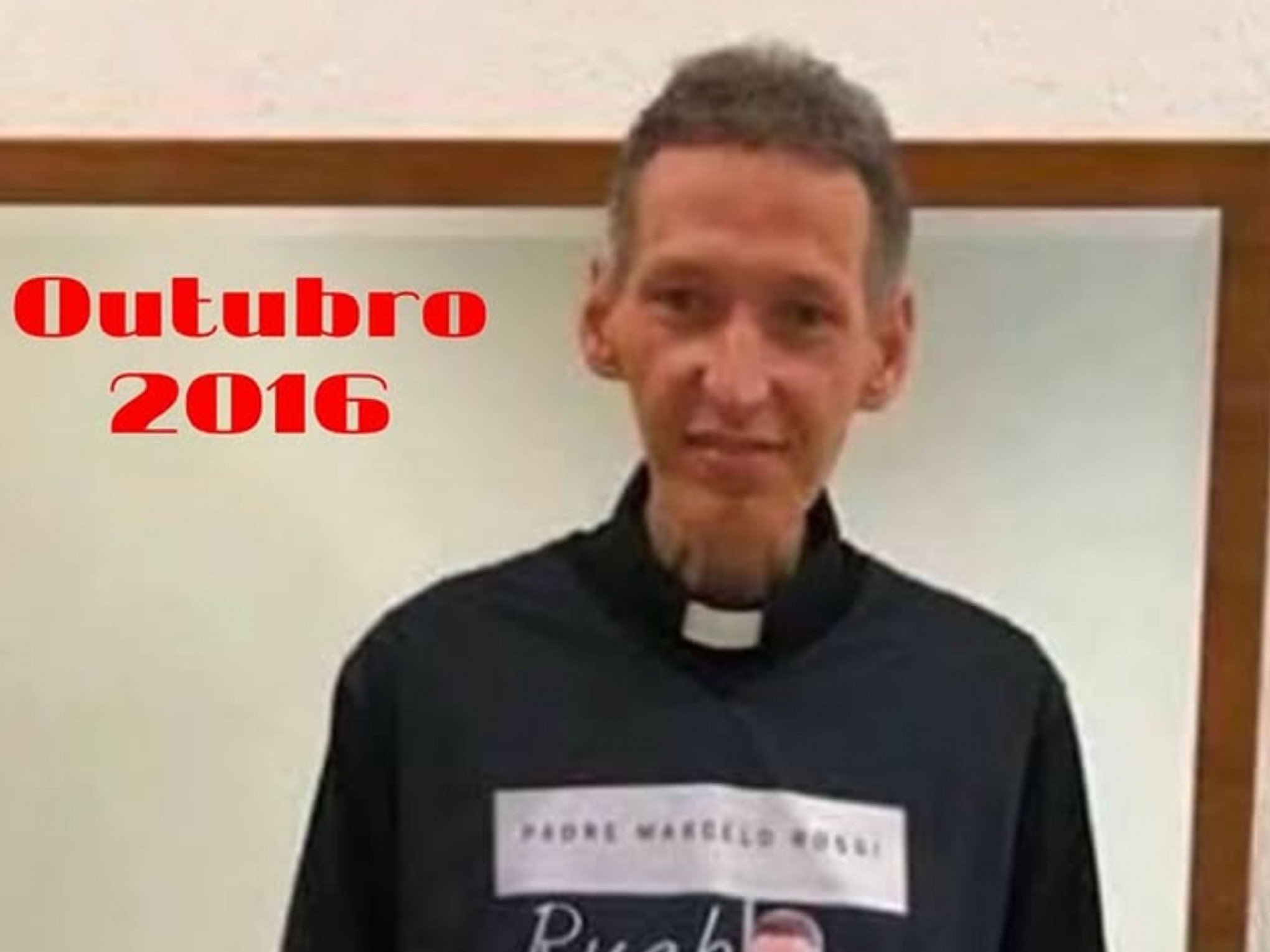 Antes e depois: Padre Marcelo Rossi mostra como ficou após depressão