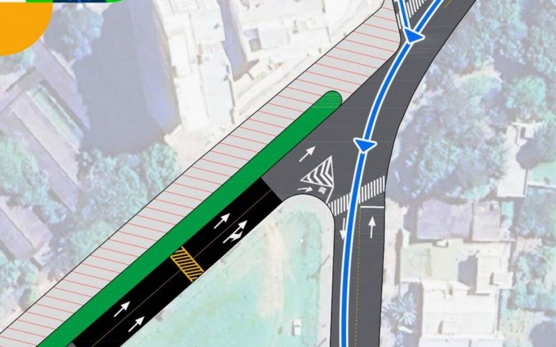 Obra para instalação de rotatória altera trânsito no bairro Operário | abc+