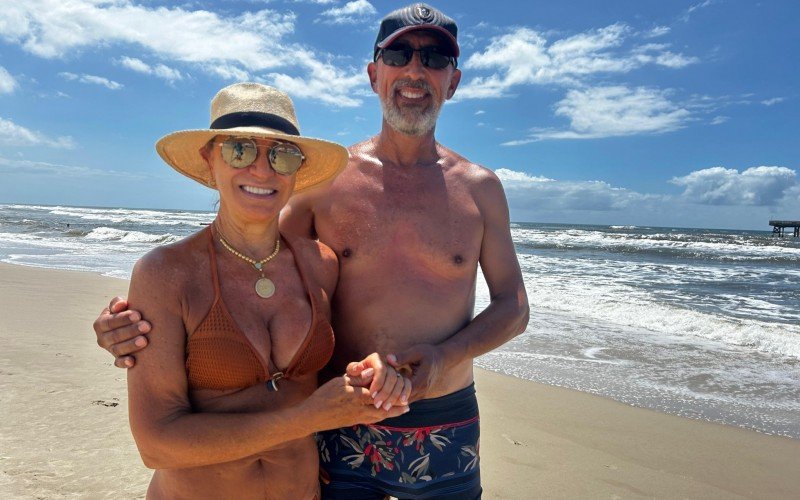 Casal de Novo Hamburgo, Gustavo Rezende e Heloísa Rezende está desde segunda-feira em Xangri-lá | abc+