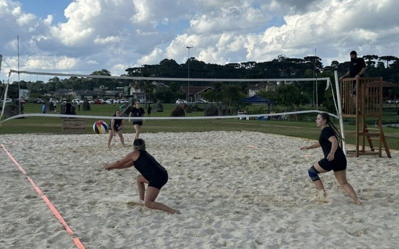 Vôlei de areia é uma das modalidades que terá competição em Canela
