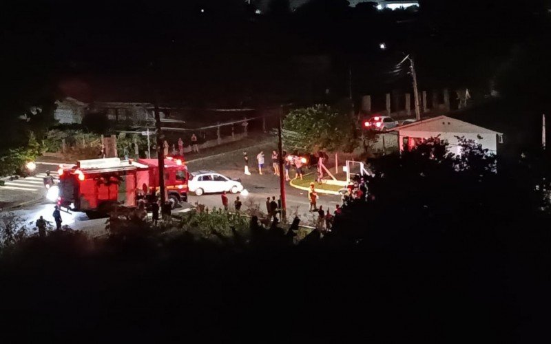Carro colide em viatura da BM em Ivoti