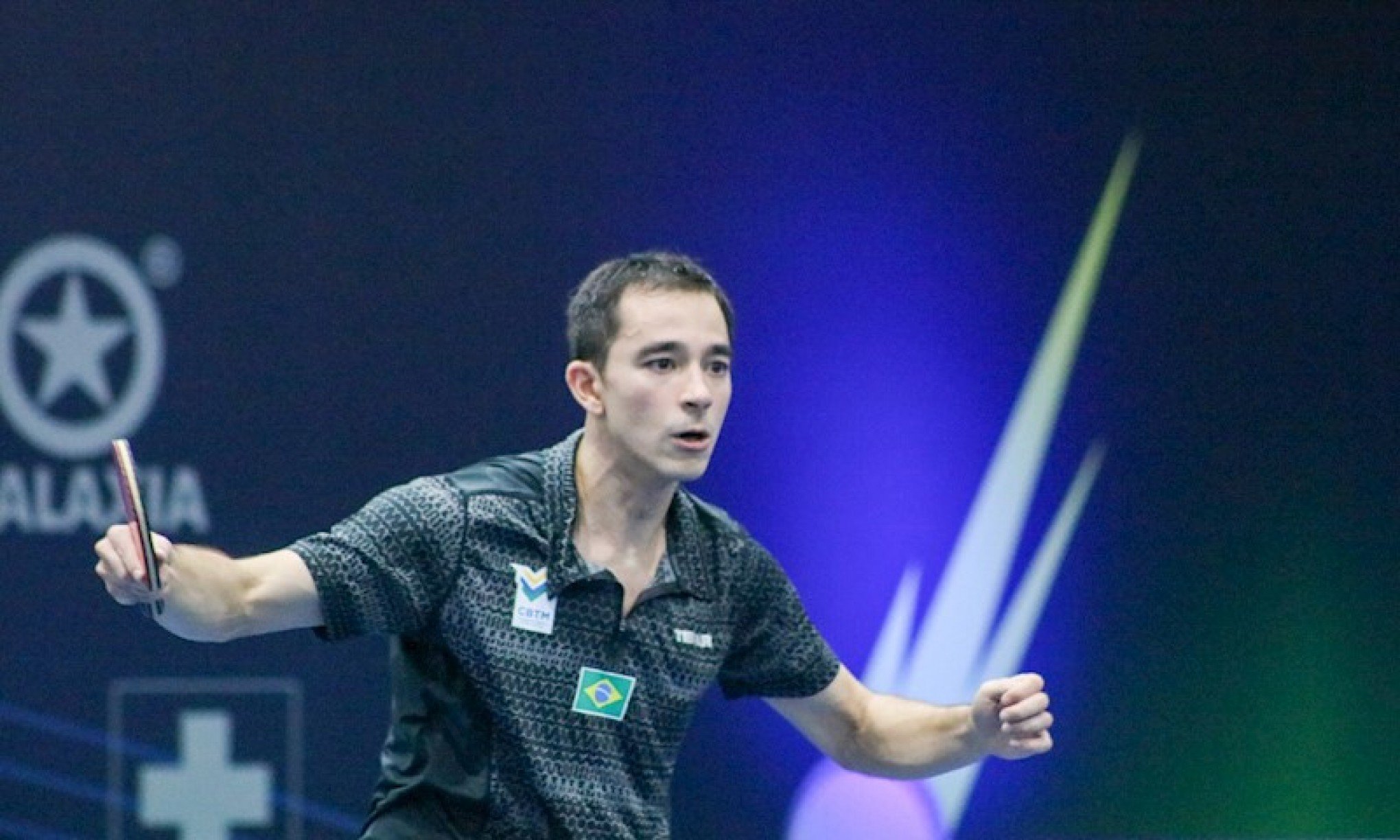 Calderano cai para taiwanês Yun-Ju nas oitavas do WTT Singapura Smash