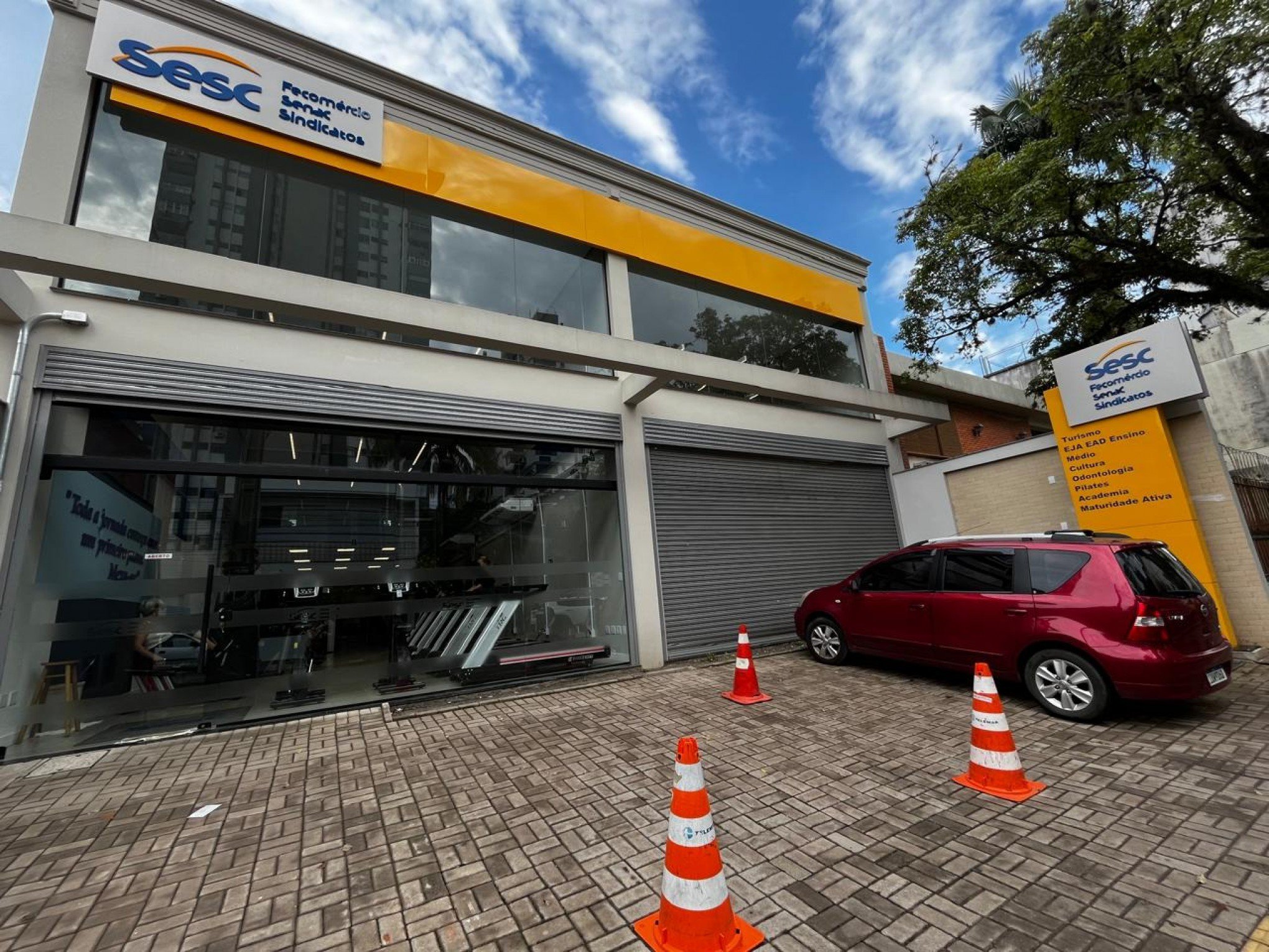 Sesc está atendendo em novo endereço no Centro de São Leopoldo