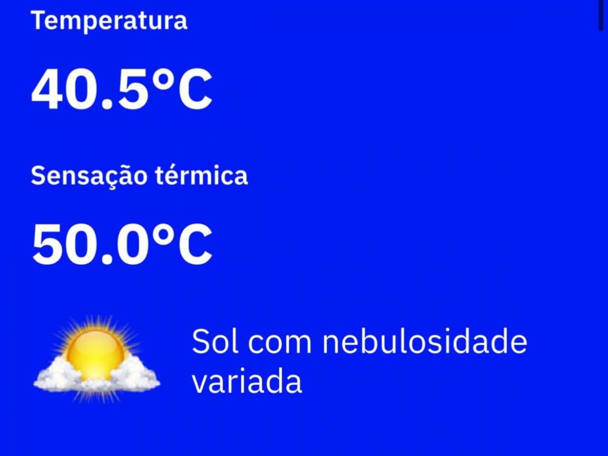 ONDA DE CALOR: Cidade gaúcha alcança sensação térmica de 50°C
