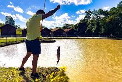 Arena SG une hospedagem, pesca esportiva e entretenimento