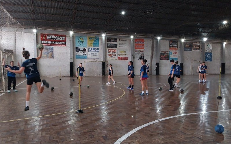 Projeto social da Liga Hamburguense de Handebol  | abc+