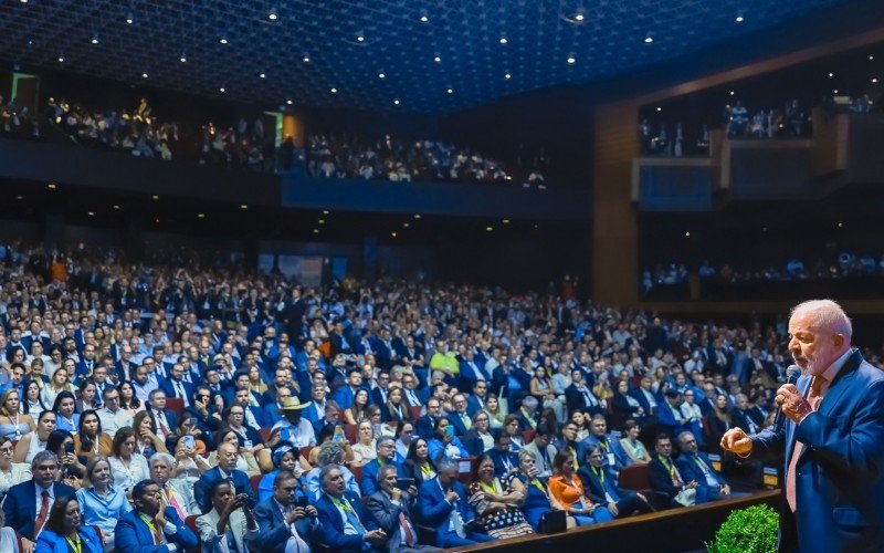 O presidente Luiz Inácio Lula da Silva abriu o evento | abc+