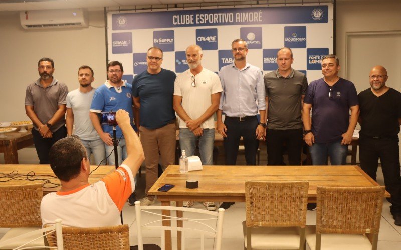 Equipe diretiva apresentada nesta terça-feira