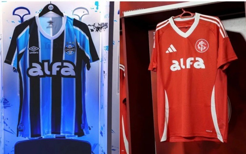 Casa de apostas Alfa estampará as camisas de Grêmio e Inter por três temporadas | abc+