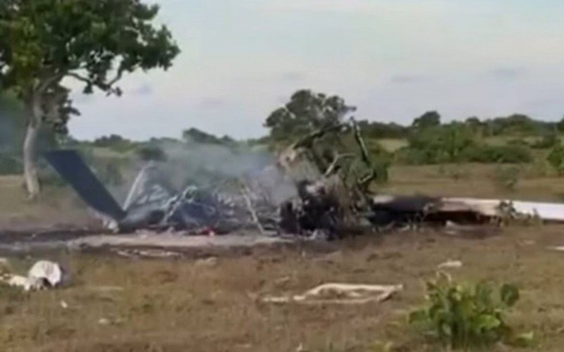 Avião caiu nesta segunda-feira (10) | abc+