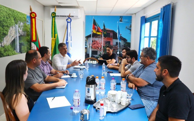 Reunião com a Corsan na Câmara de Canela