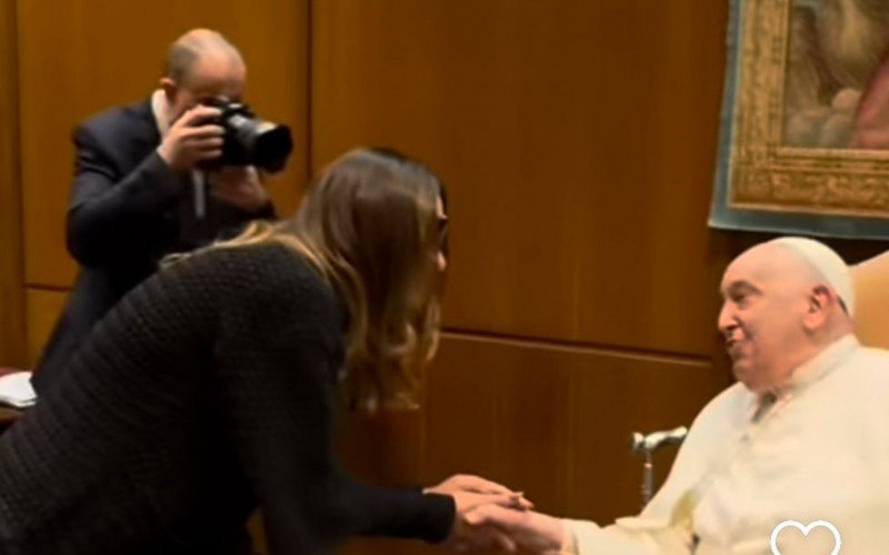 Janja encontrou o Papa Francisco | abc+