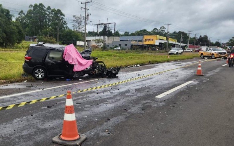 Acidente na última quinta-feira (13) na RS-239 em Araricá  | abc+