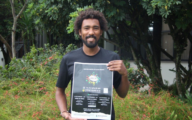 Lucas Ferraz organiza Festival do Samba NH | abc+