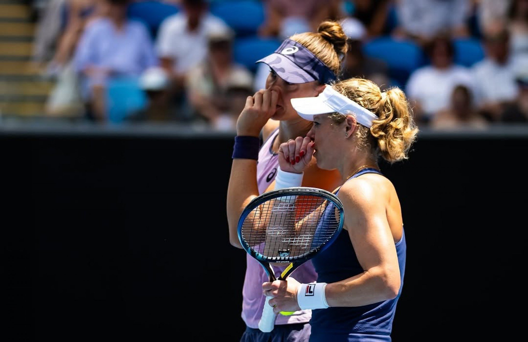 Duplas de Bia Haddad e de Luisa Stefani são eliminadas no WTA de Dubai