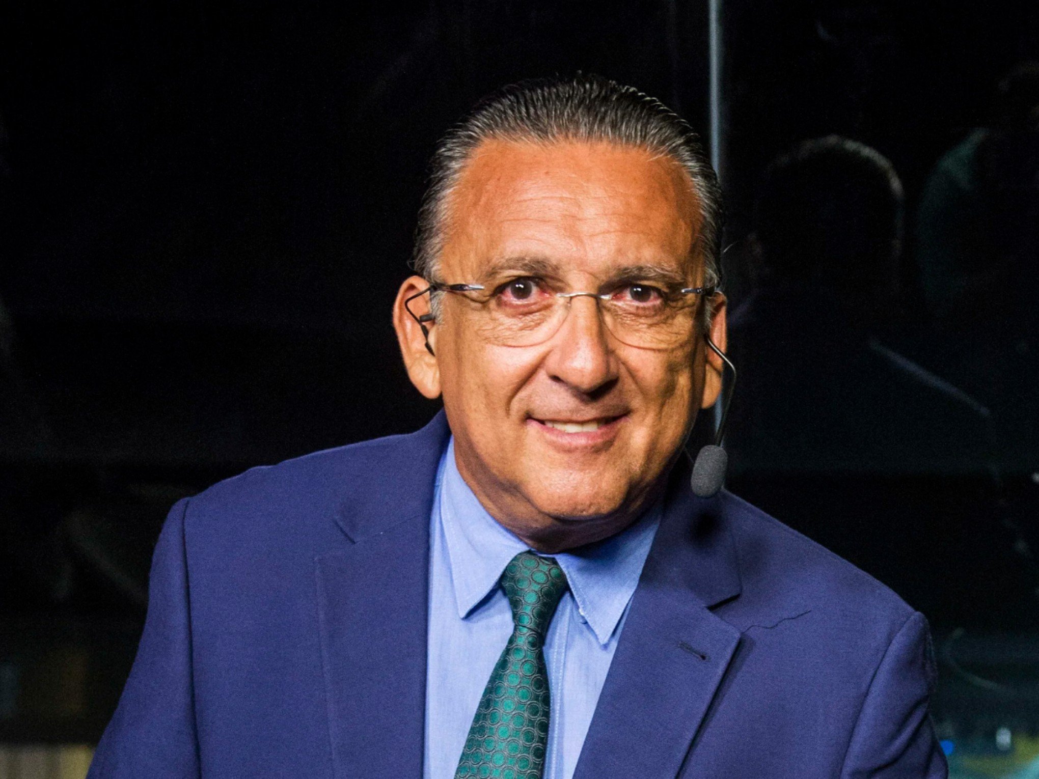 Galvão Bueno é internado após mal-estar durante o Natal