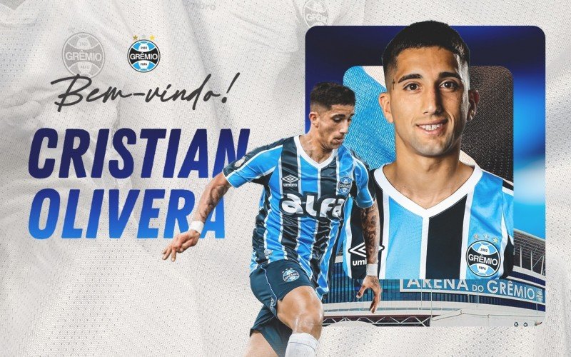 Uruguaio Cristian Olivera é confirmado como reforço para o ataque do Grêmio | abc+