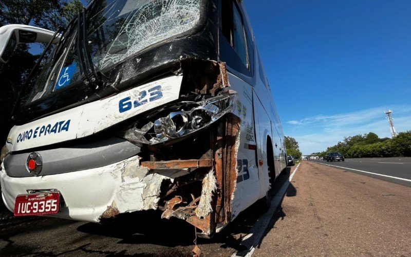 Acidente na BR-290 (free way) na manhã deste sábado (15) | abc+