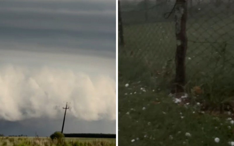 Grande supercélula é flagrada por caçador de tempestades no interior do Uruguai | abc+