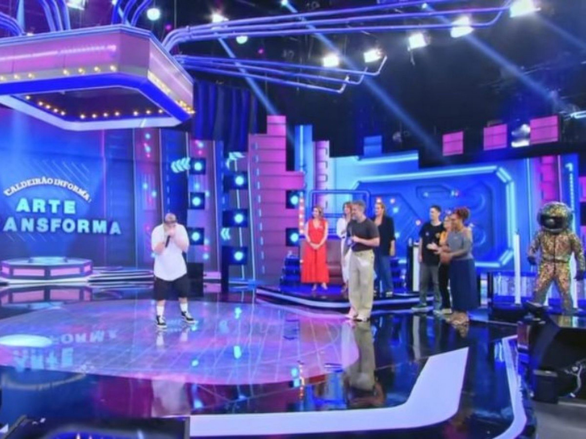 Billy Ânderson participou do programa Caldeirão do Mion que foi ao ar neste sábado (15) | abc+