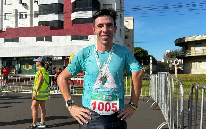 Alex Pires já foi prata nos Jogos Paralímpicos de Tóquio e conquistou o título geral nos 10 km da Unimed Day Run