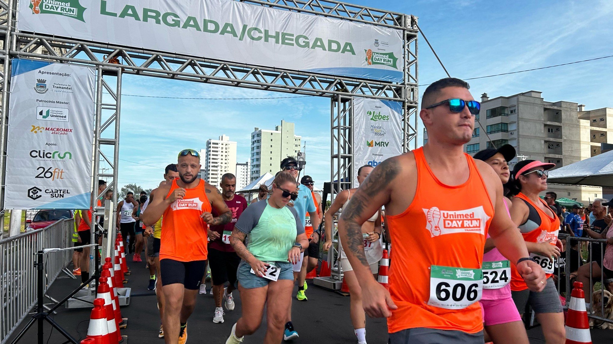 Unimed Day Run reúne 500 atletas em prova realizada em Tramandaí