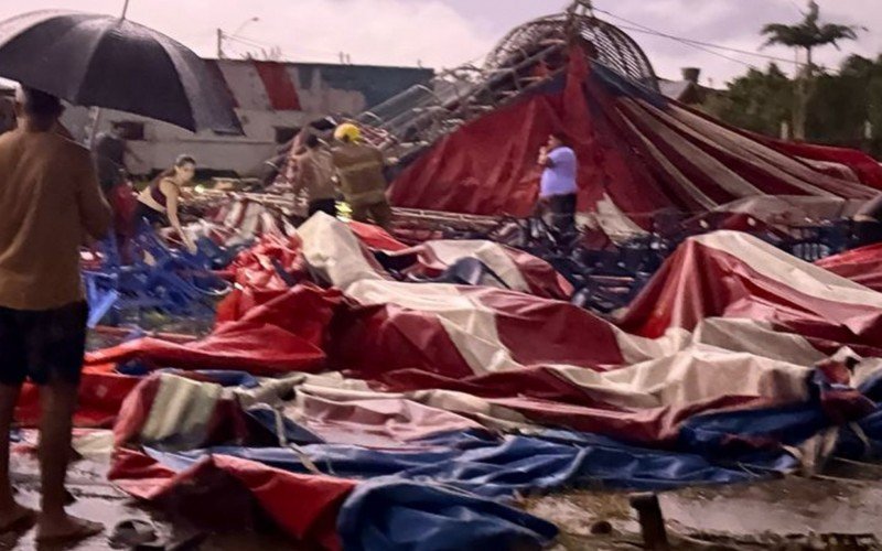 Circo desaba sobre plateia em Osório | abc+