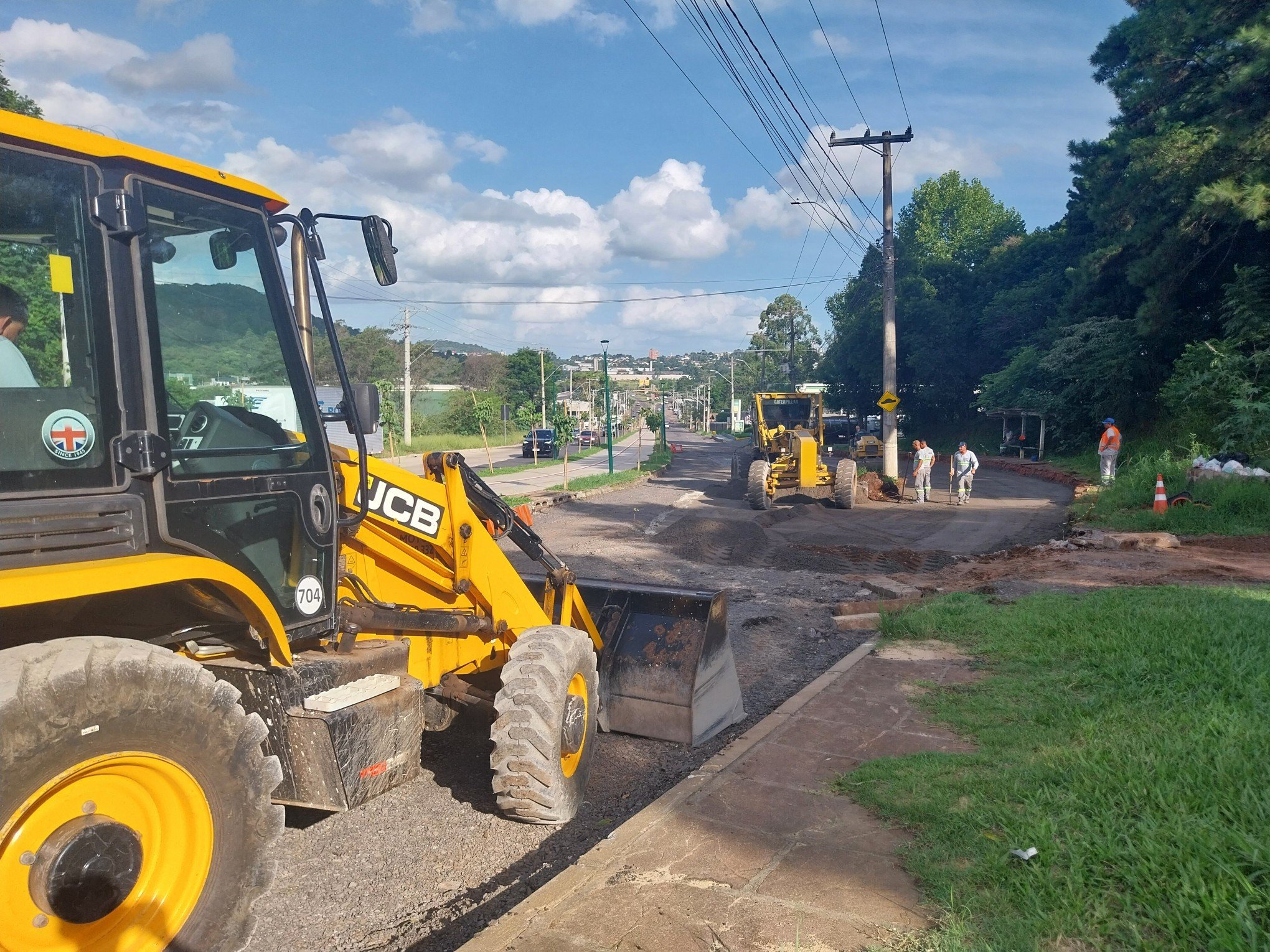 Saiba como está o andamento das obras na Avenida Presidente Vargas, em Estância Velha